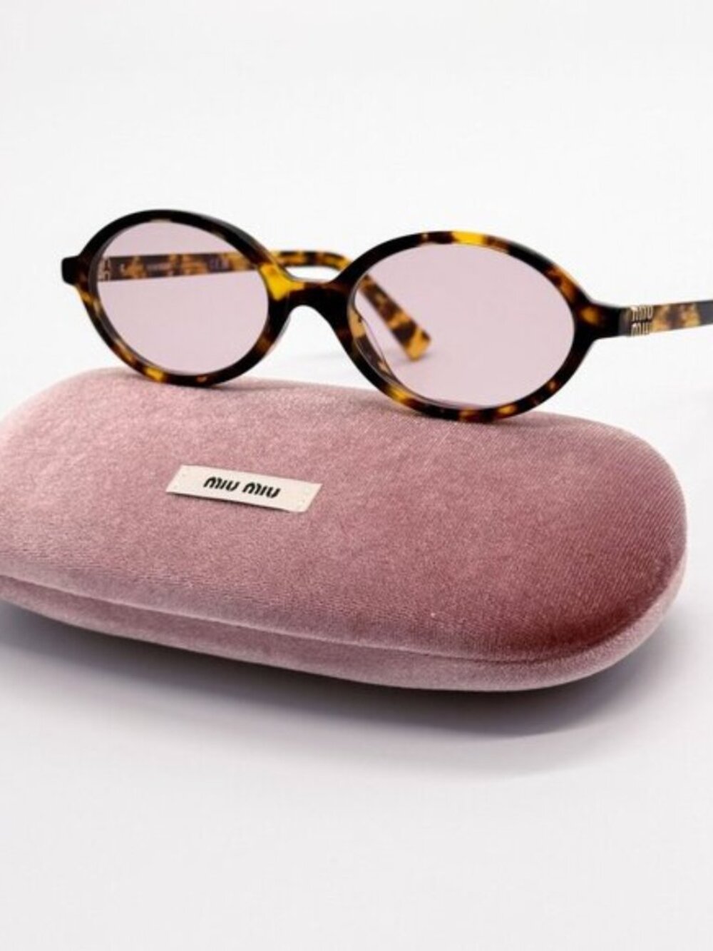 NEW MIU MIU SUNGLASSES MU04ZS 14L4I0 HAVANA WOMEN MU 04ZS SMU 04Z